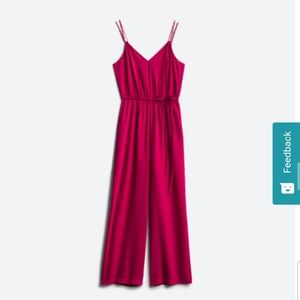 Skies are Blue Violetta Tie Front Knit Jumpsuit